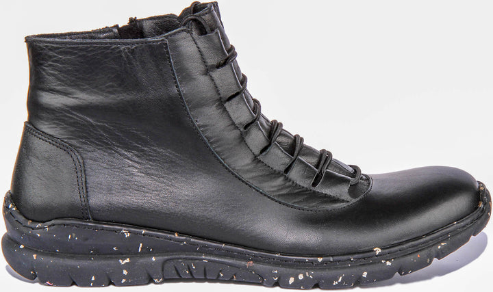 Natasha Soft ankle Boots In Black