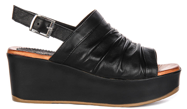 Honor Flatform Wedges In Black