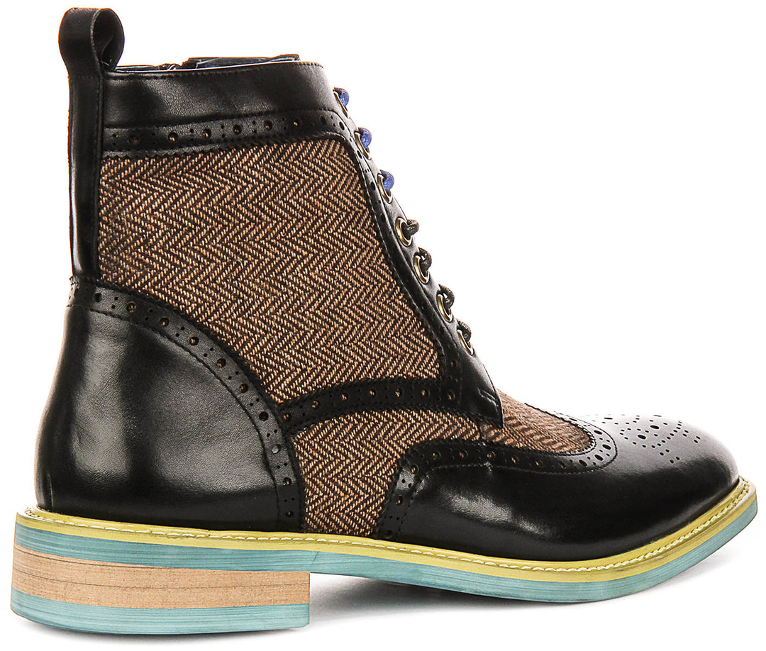 Hi Kennedy Ankle Boots In Black