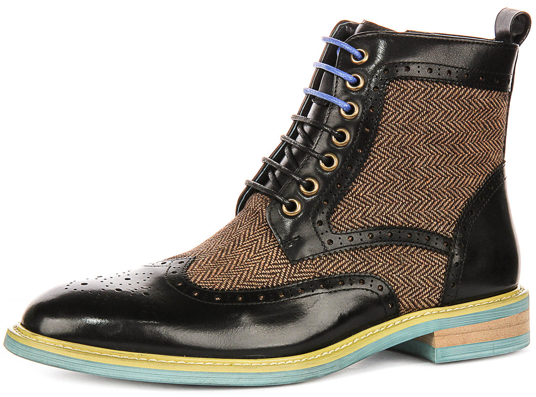 Hi Kennedy Ankle Boots In Black