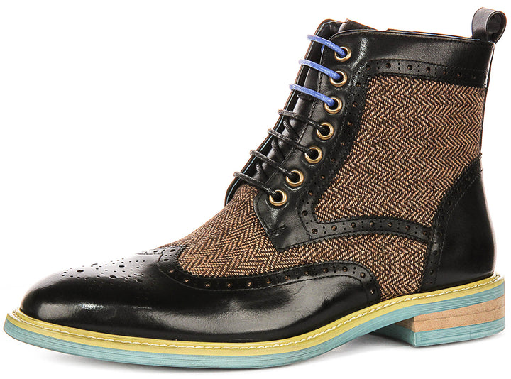 Hi Kennedy Ankle Boots In Black