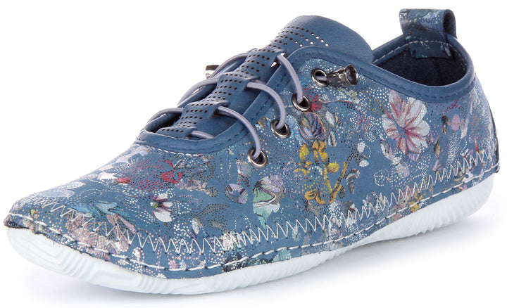 Lita In Slip On Blue Floral