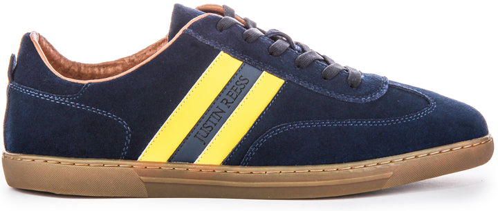 Hellion Trainers In Blue Yellow