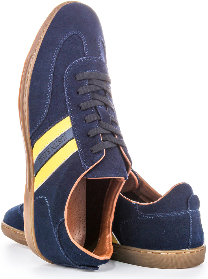 Hellion Trainers In Blue Yellow