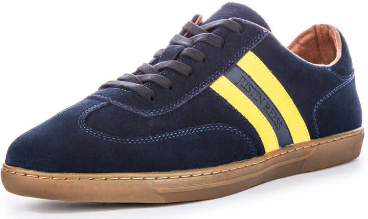 Hellion Trainers In Blue Yellow