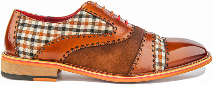 Danny Oxford Shoes In Brown