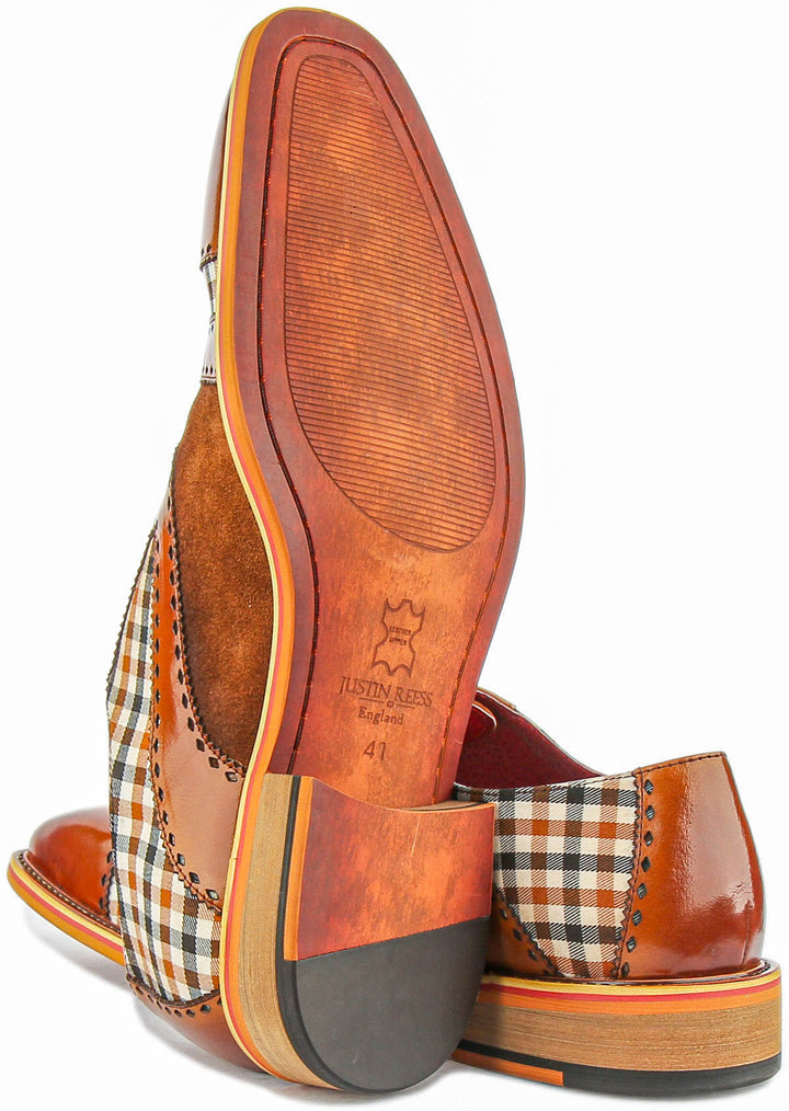 Danny Oxford Shoes In Brown