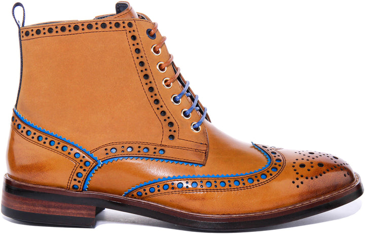 Gary Ankle Boots In Brown