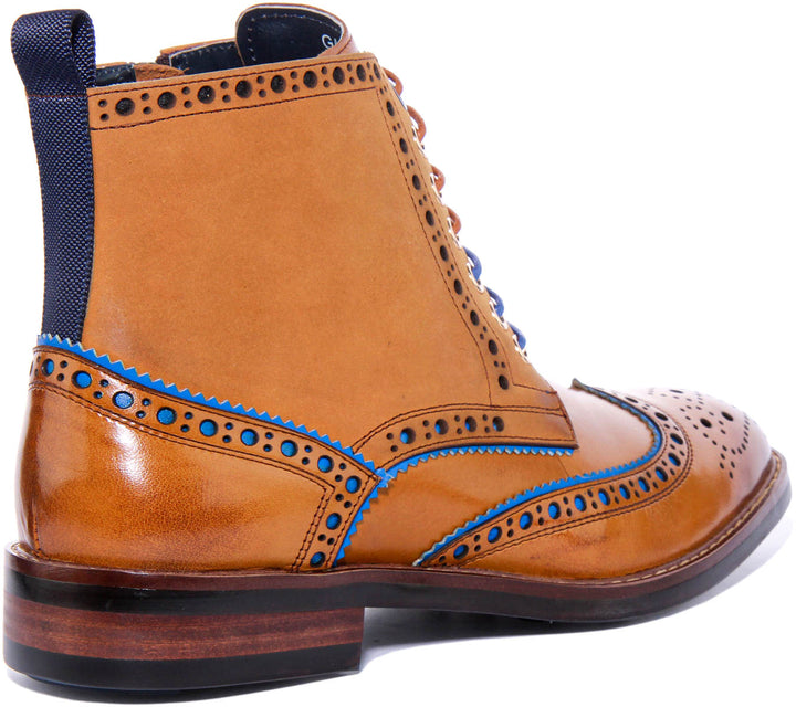 Gary Ankle Boots In Brown