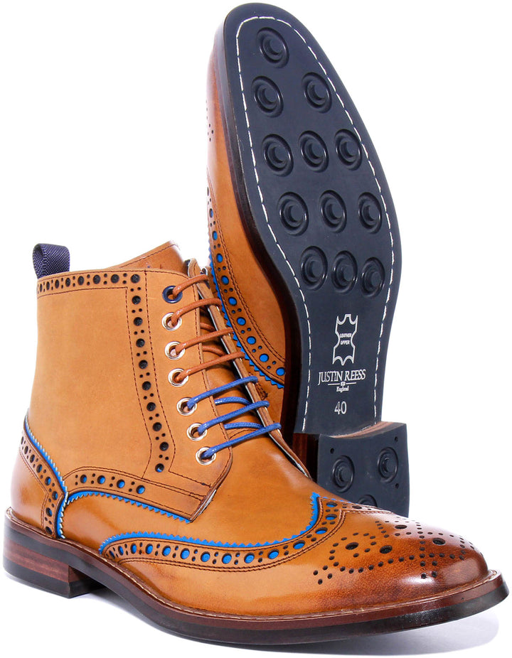 Gary Ankle Boots In Brown