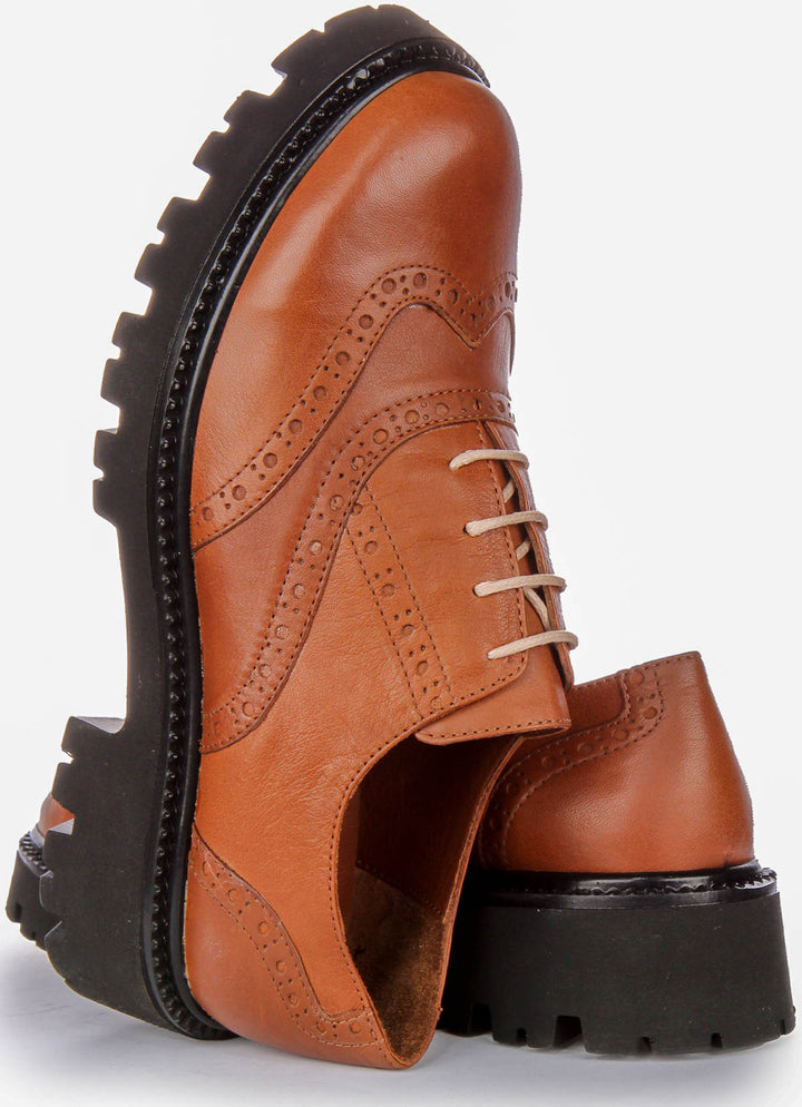 Millie In Brown Brogues