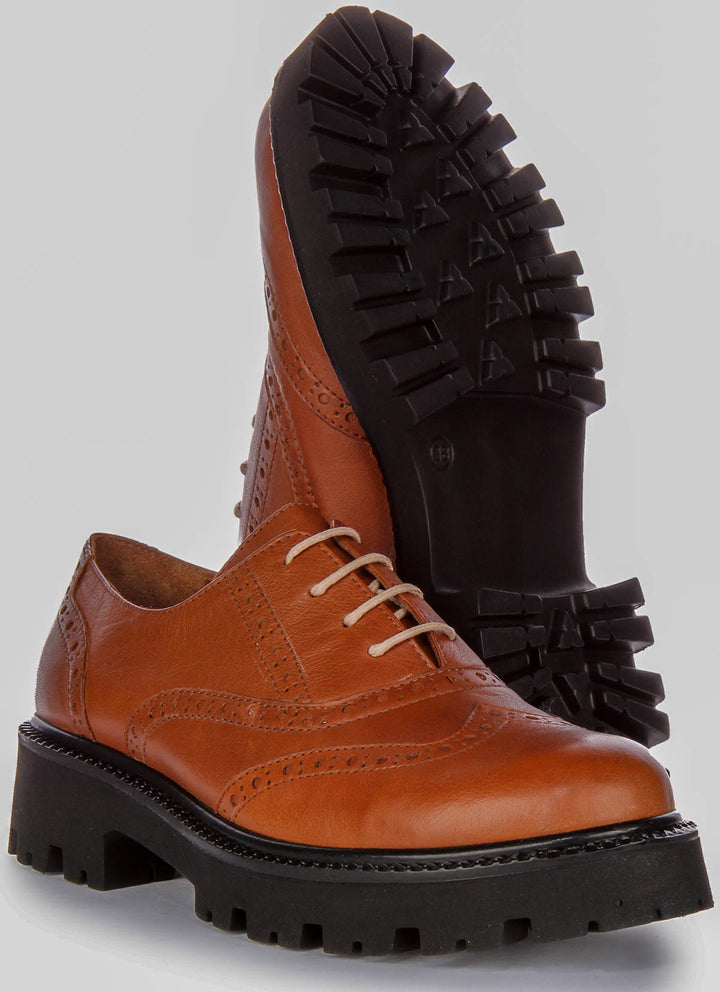 Millie In Brown Brogues