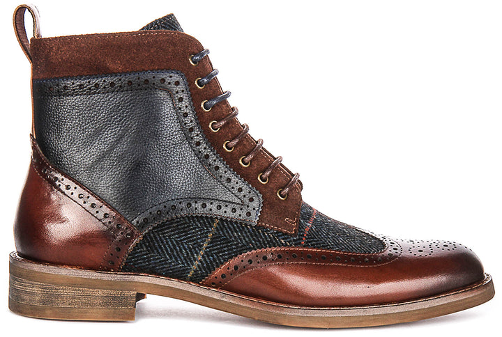 Teddy Ankle Boots In Brown