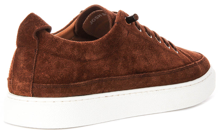 Josh Suede Trainers In Brown