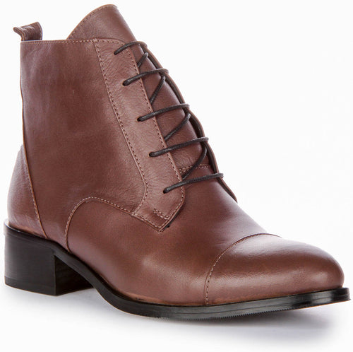 Alice Ankle Boots In Grey