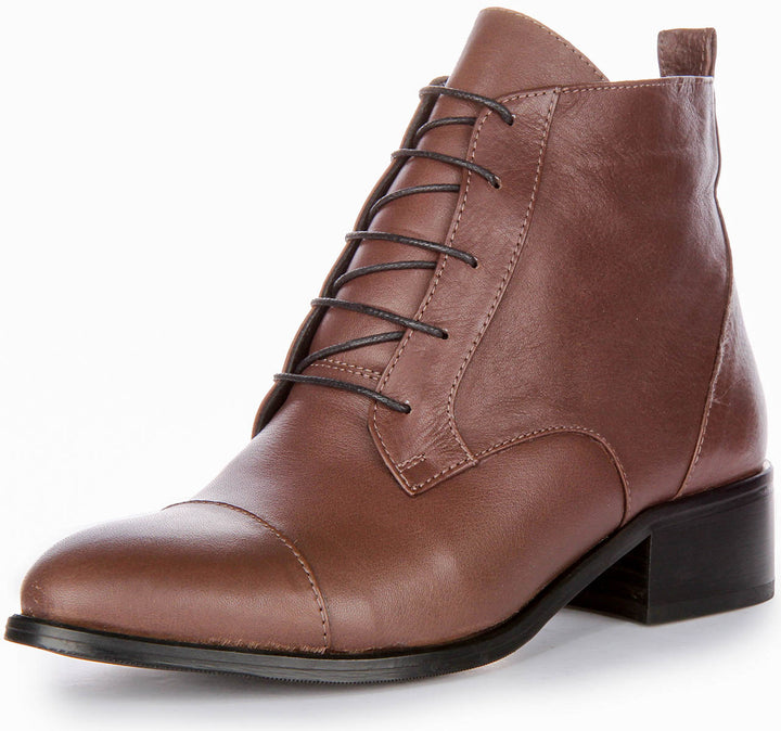 Alice Ankle Boots In Grey