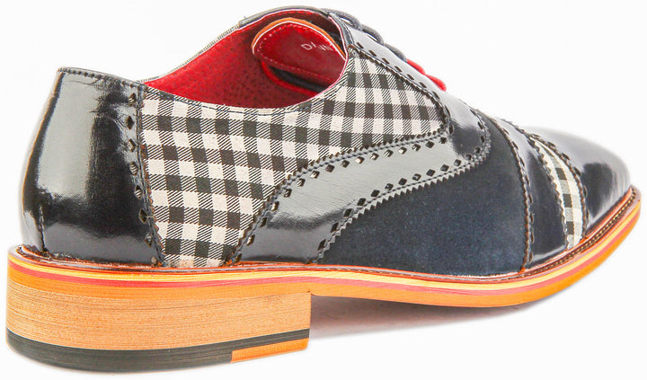 Danny Oxford Shoes In Navy