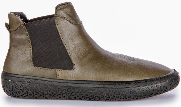 Roxy Chelsea Boots In Olive