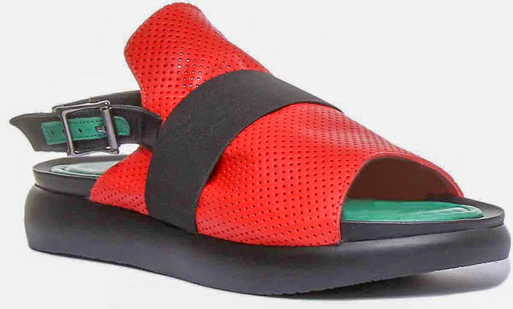 Esme Slingback Sandal In Red