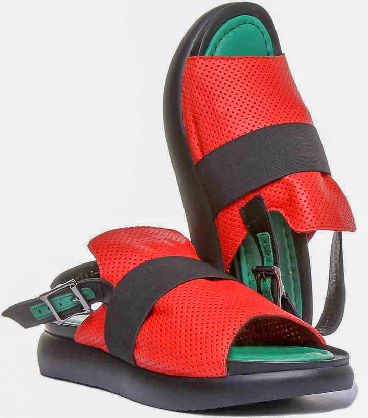 Esme Slingback Sandal In Red