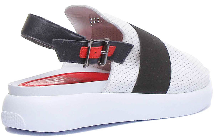 Esme Slingback Sandal In White