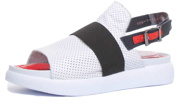 Esme Slingback Sandal In White