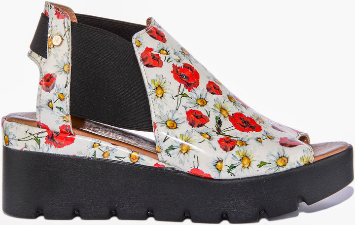 7100 Sandals In White