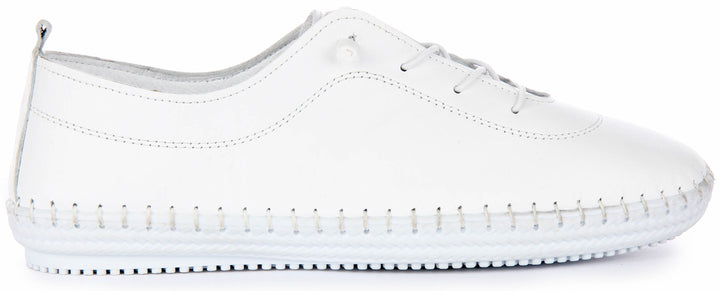 Lexi Mens Slip On Shoes In White