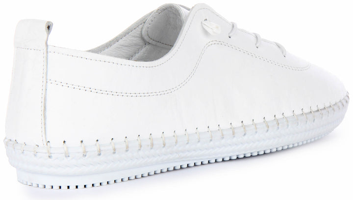 Lexi Mens Slip On Shoes In White