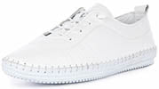 Lexi Mens Slip On Shoes In White