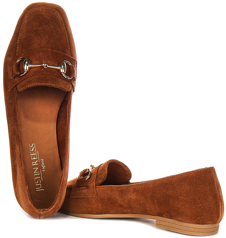 Romy Loafer In Wisky Suede