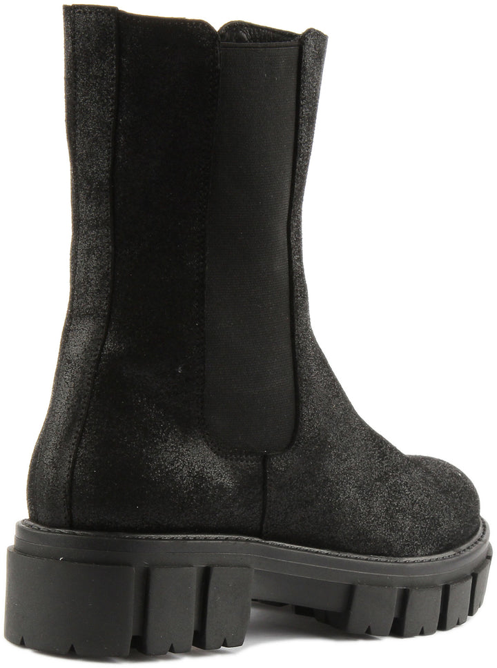 Justinreess England Ankle Boots Laurel Chelsea Ankle Boots In Black