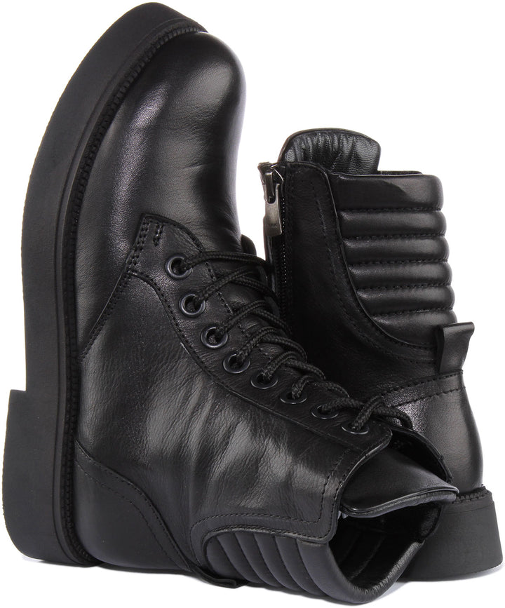 Justinreess England Ankle Boots Clarissa Ankle Boots In Black