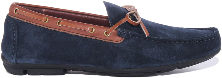 Justinreess England Shoes Maurice In Navy