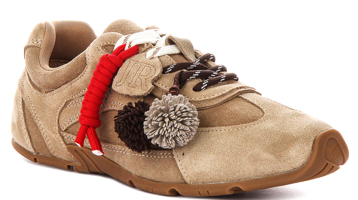 Jodi Low Profile Shoes in Beige