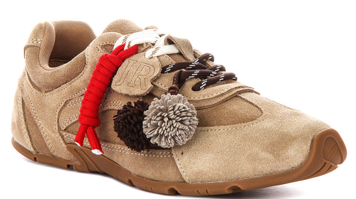 Jodi Low Profile Shoes in Beige