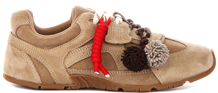 Jodi Low Profile Shoes in Beige