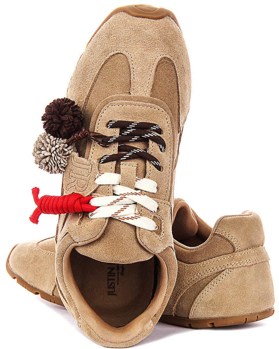 Jodi Low Profile Shoes in Beige
