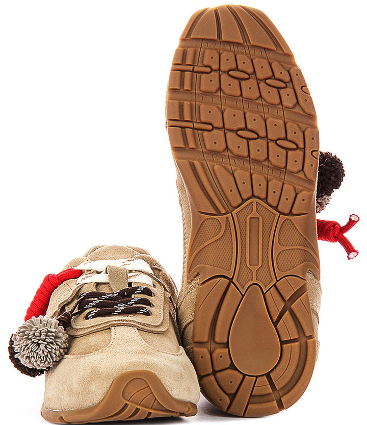 Jodi Low Profile Shoes in Beige