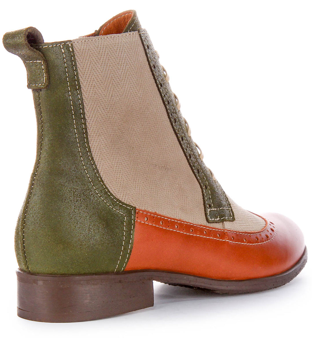 Helene Ankle Boots In Beige Tan