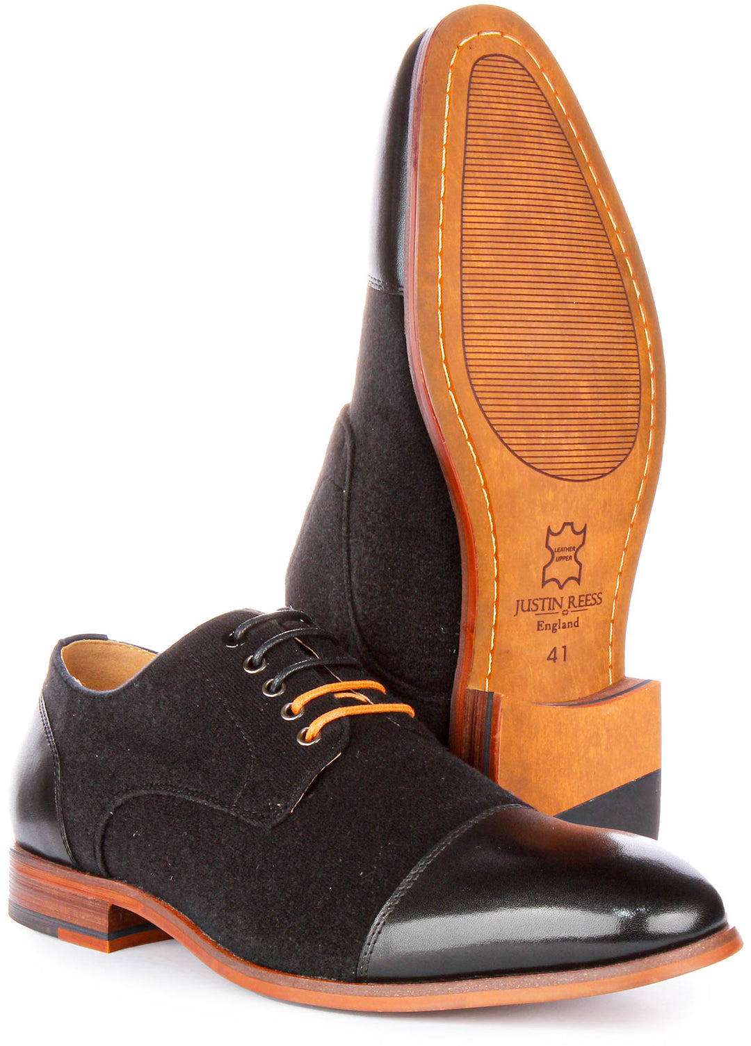 Caleb Velvet Shoes In Black