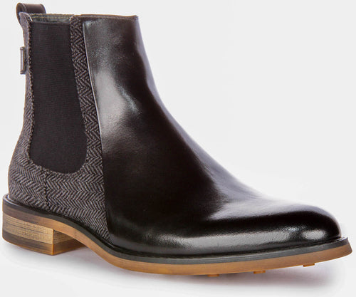 Terry Ankle Boots In Black