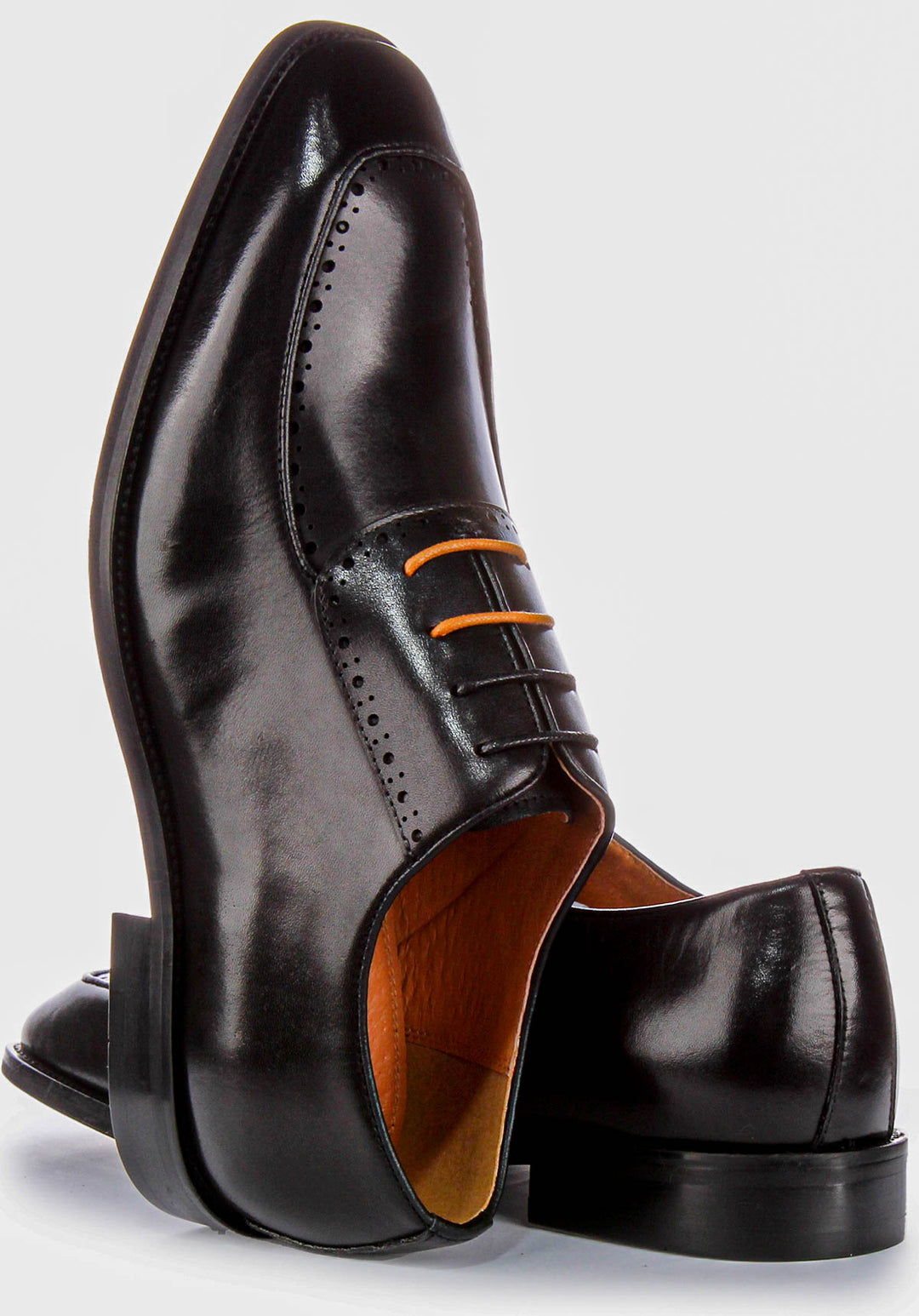 Sebastian Refined Detail Shoes In Black