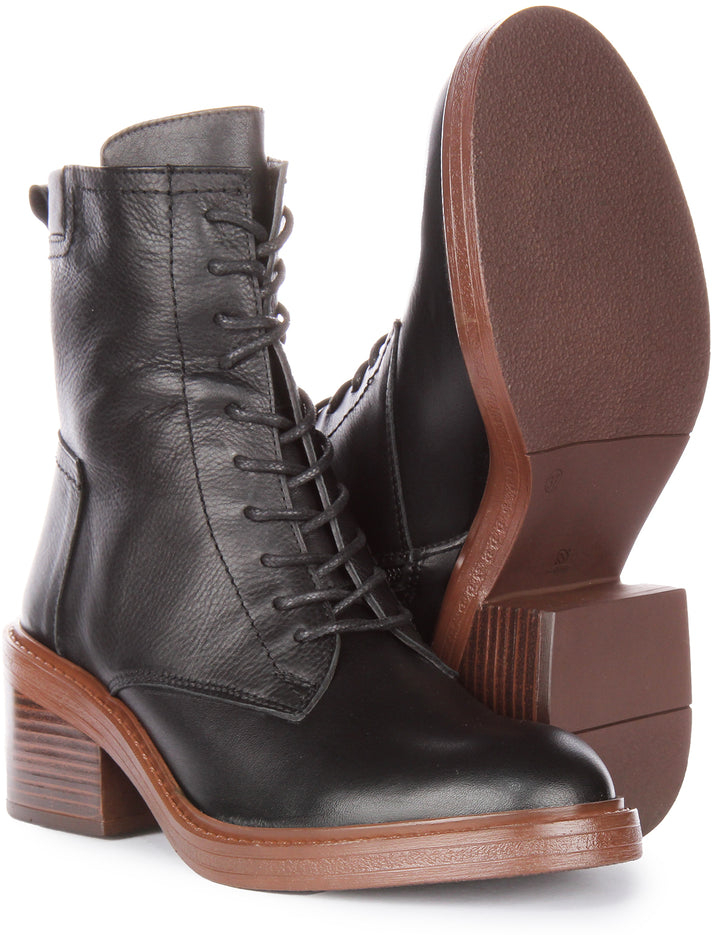 Lydia Ankle Boots In Black