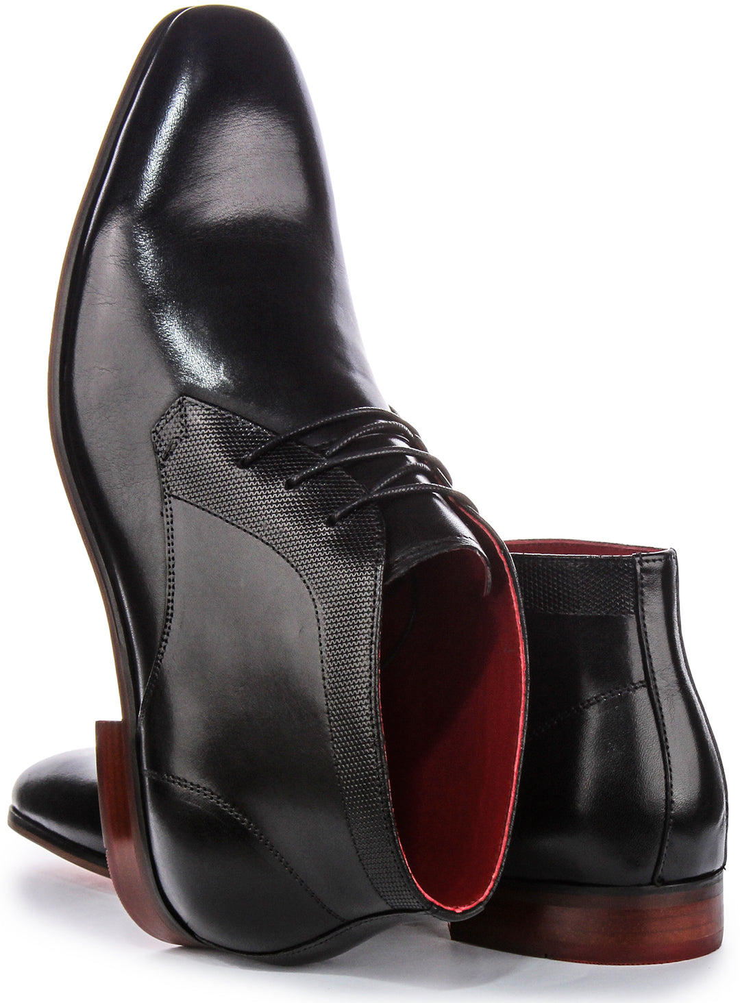 Caspian Ankle Boots In Black