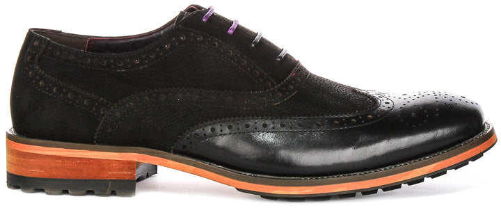 Noble Brogues Shoes In Black