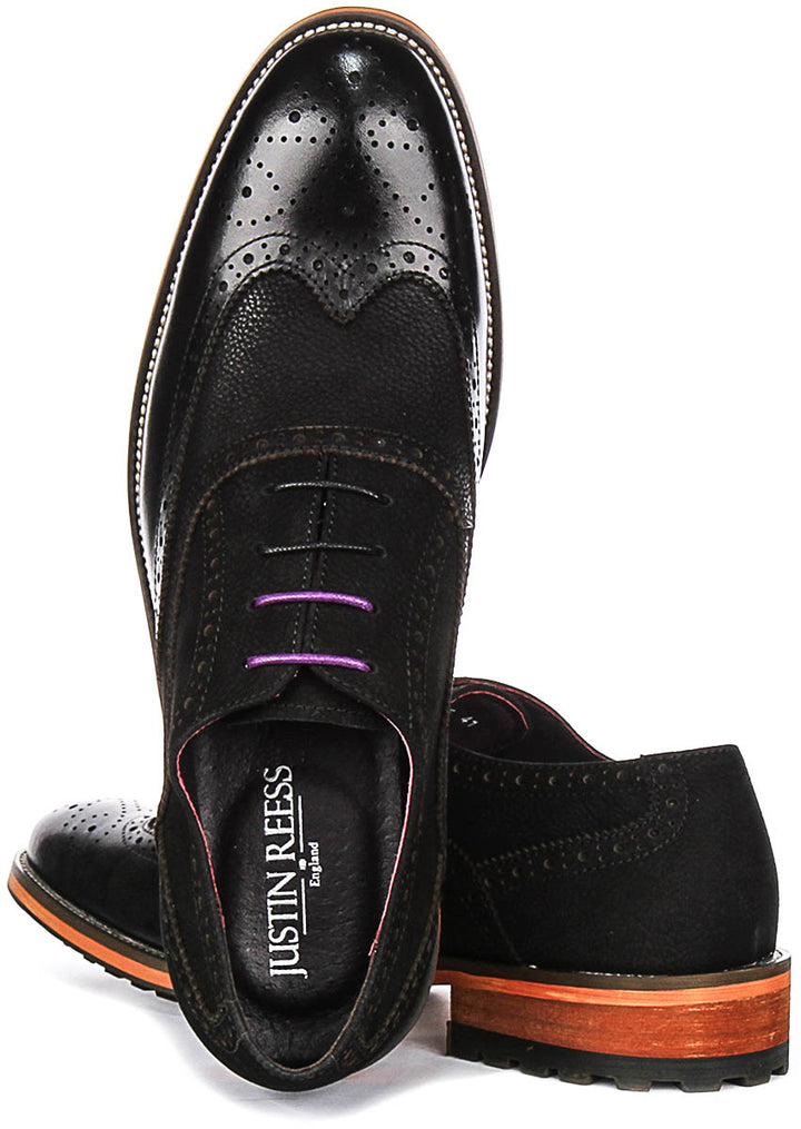 Noble Brogues Shoes In Black