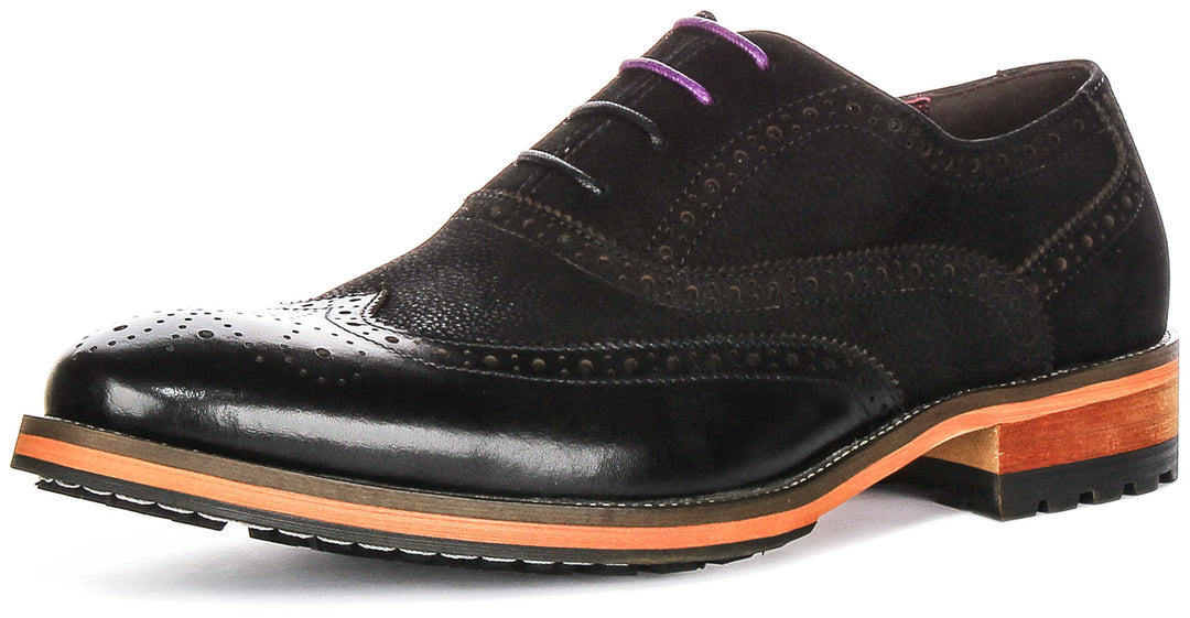 Noble Brogues Shoes In Black