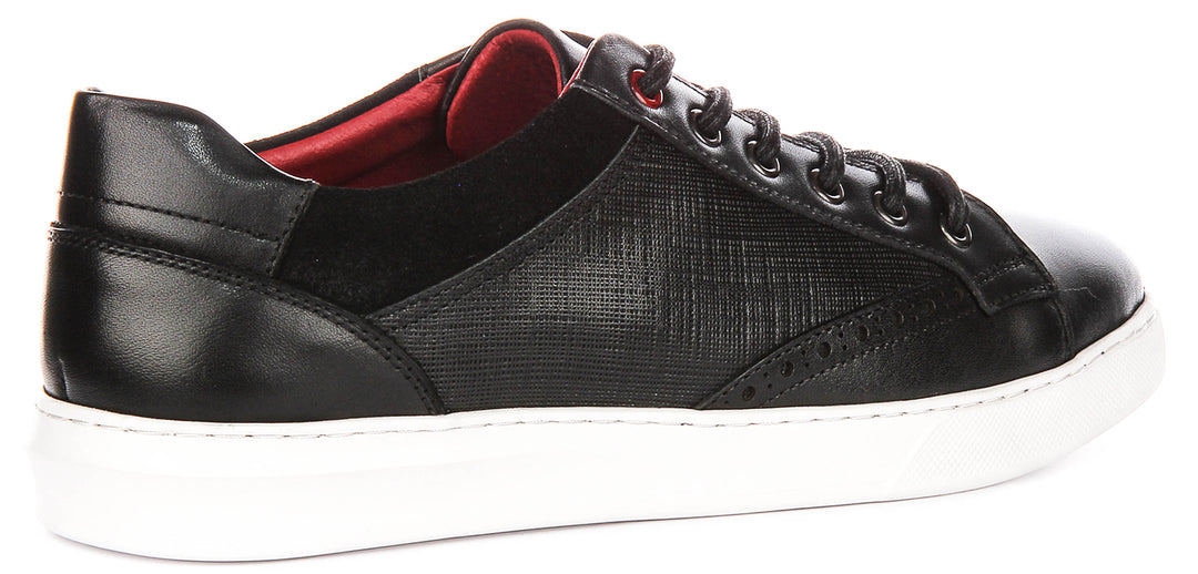 Roland In Black Smart Trainers