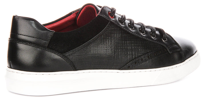 Roland In Black Smart Trainers